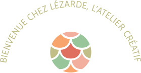 Bienvenue chez Lézarde, l'atelier créatif et logo Lézarde