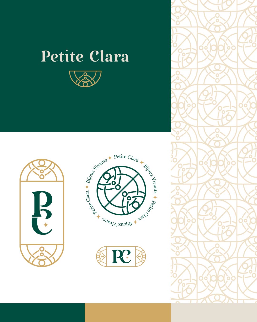 Logo Petite Clara, logo secondaire, motif