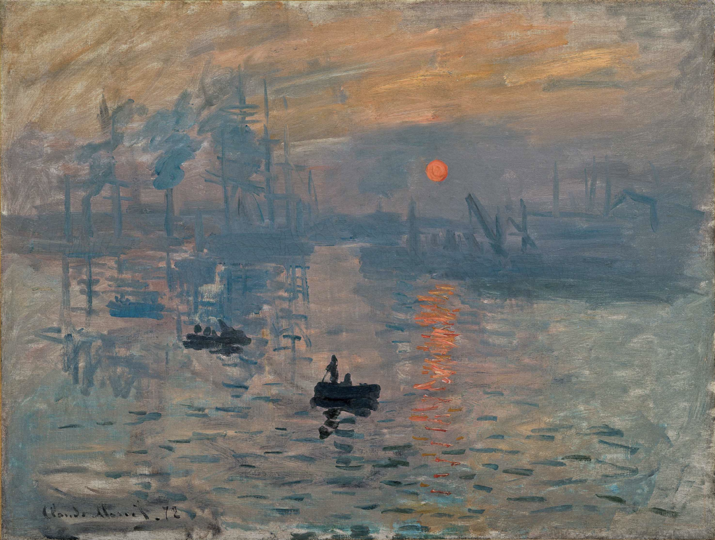 Claude Monet, Impression, soleil levant, 1872