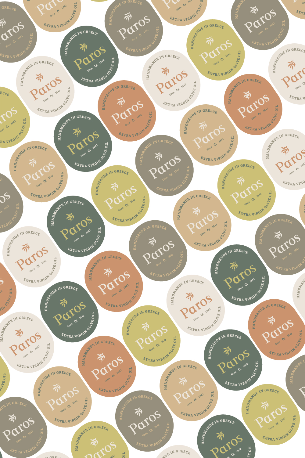 Badges et couleurs de Paros 