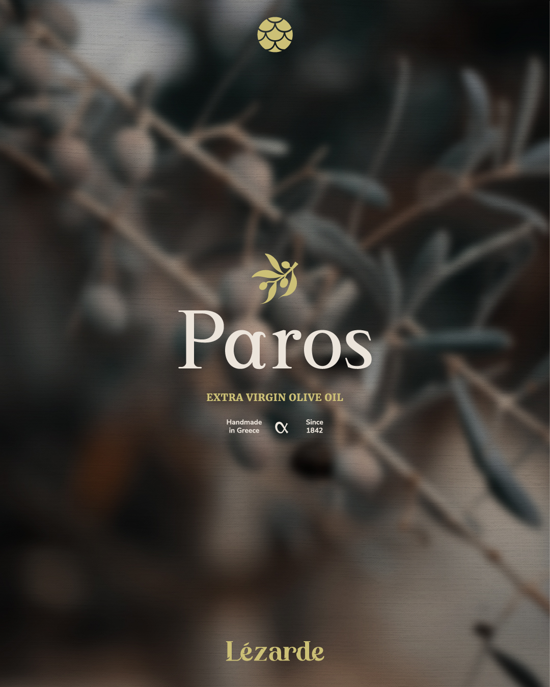 logo huile d'olive Paros