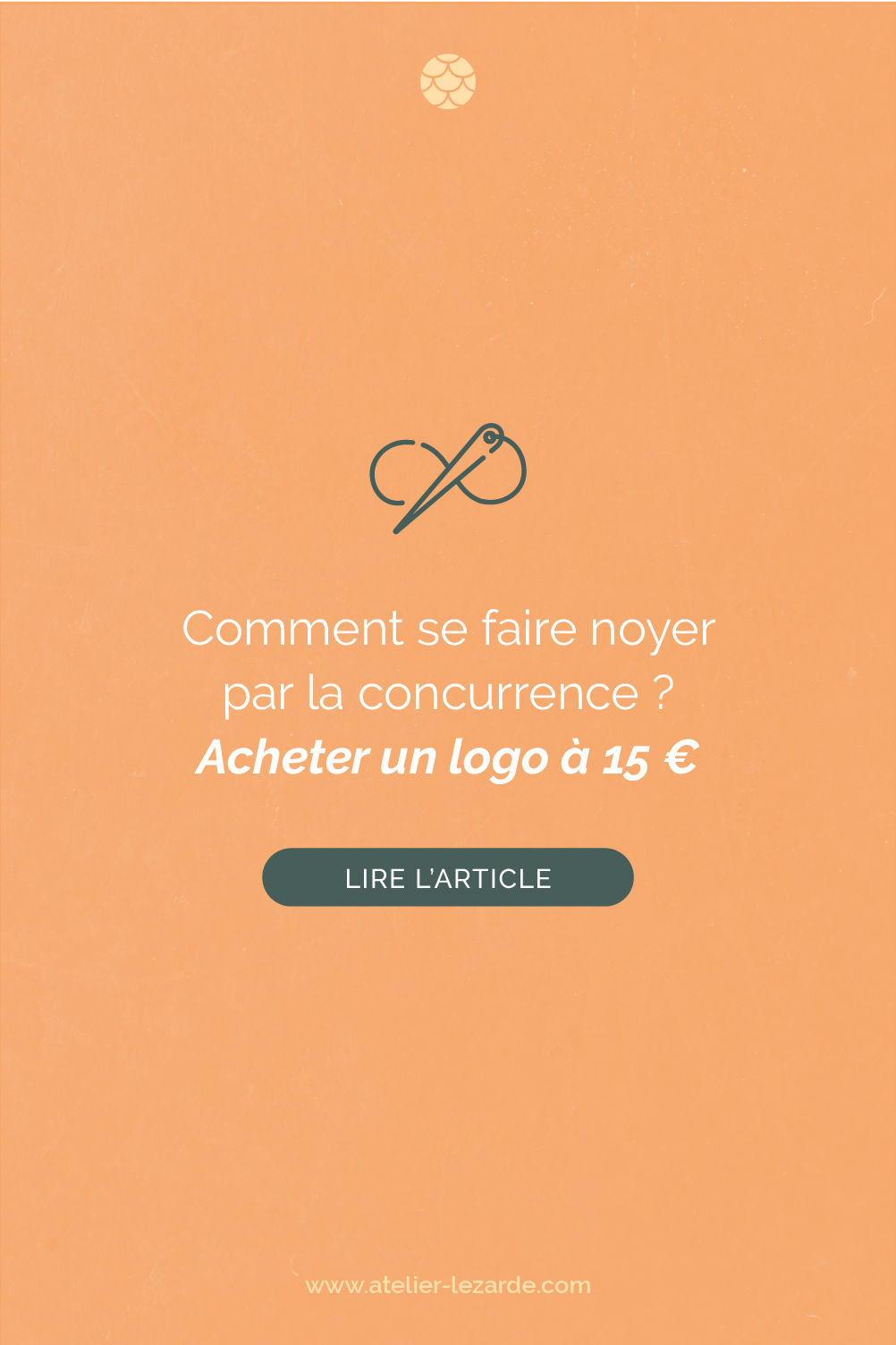 Comment se faire noyer par la concurrence?
Acheter un logo à 15 €