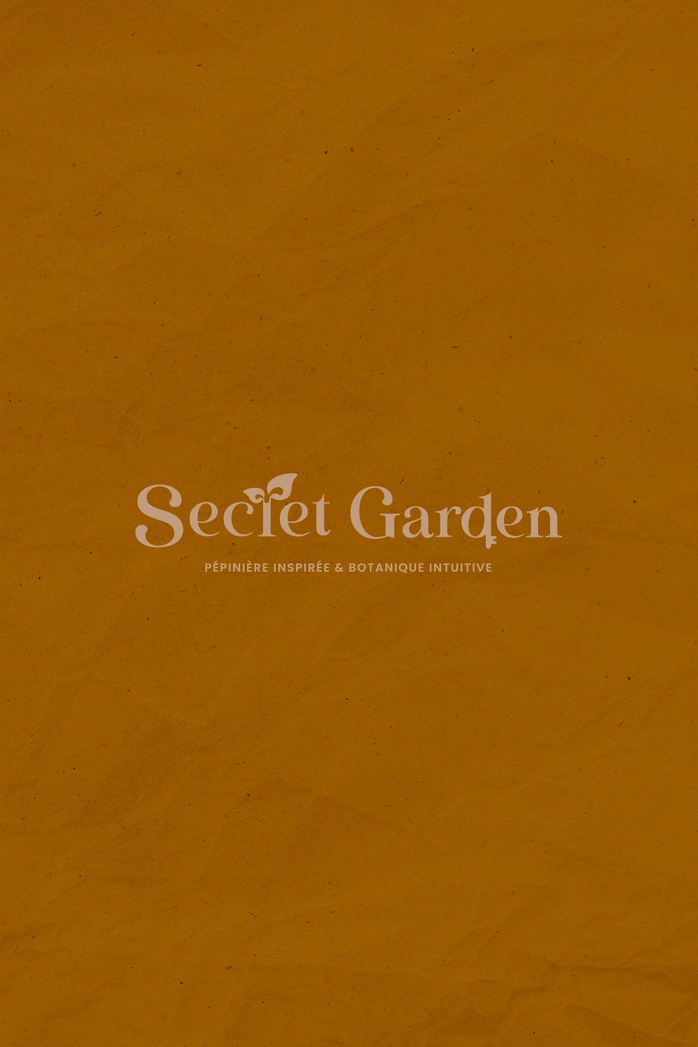 teinte or logo secret garden